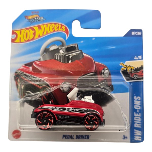 Hot Wheels Pedal Driver, HW Ride-Ons Series 4/5, Die-Cast Model