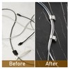 100 Pcs Stainless Steel Cable Clips S Clip Metal Trailer