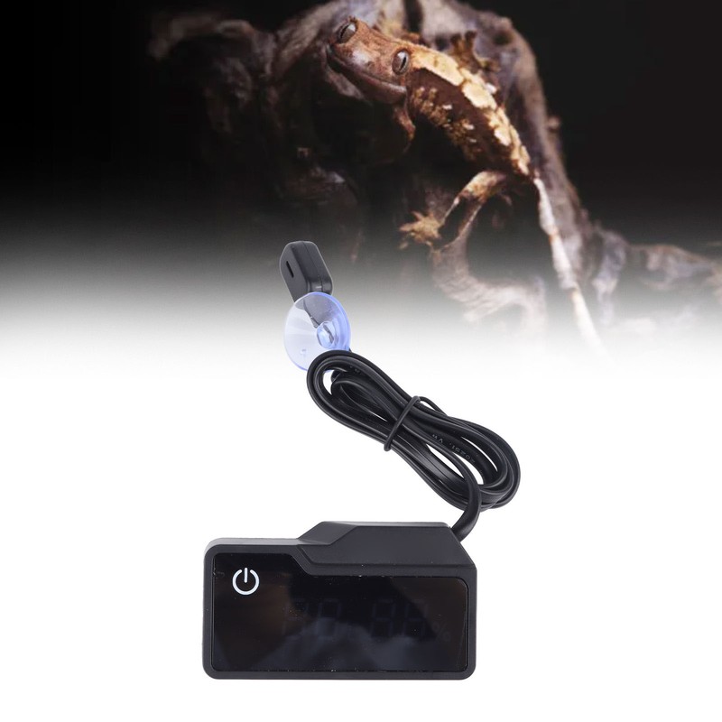 Reptile Digital Thermometer Hygrometer Magnetic Reptile Humidity and Temperature Meter