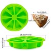 Palksky 8 Cavity Silicone Scone Pan/ Cakes Slices Mold/ Portion