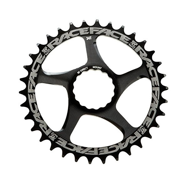Race Face Narrow Wide Cinch Direct Mount Chainring Black, 34T