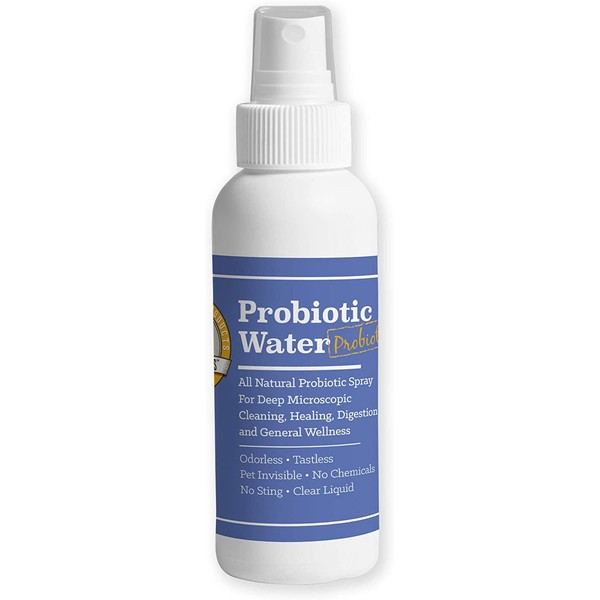 McGrupps Probiotics Water for Dogs - Improves Dog Diarrhea - Constipation - Gas - Yeast - Bad Breath - Dog Allergies - All Natural Probiotic Spray - 2 Billion CFUs - Puppies to Seniors