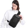 BANGE Sling Bag, Waterproof Crossbody Backpack, Shoulder Bag for Men
