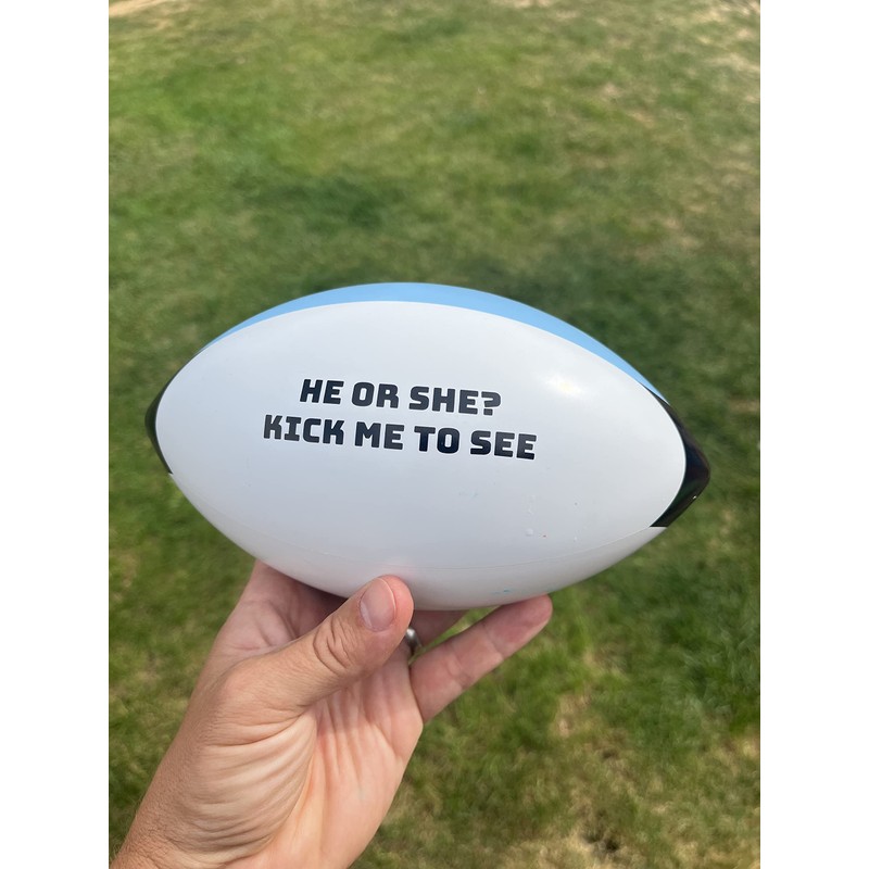 Sass Party & Gifts Gender Reveal Exploding Rugby Ball -