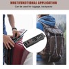 2 PCS TSA Certified Embedded T-S-A 007 Zipper Luggage Locks,