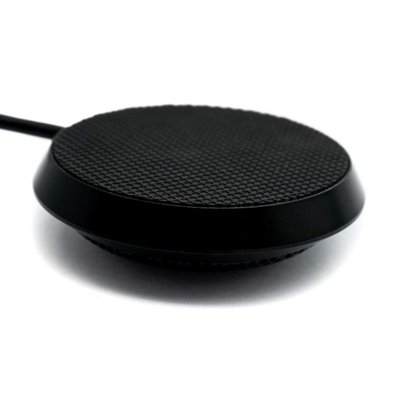 SYSTEM-S Microphone USB 2.0 Connection with 360° Recording Range in
