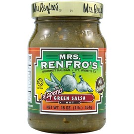 Mrs. Renfro's Gourmet Salsas Jalapeno Green Salsa -- 16 oz - 2 pc