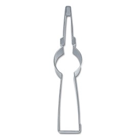 Städter Ausstechform, Edelstahl, Silber, 30 x 10 cm