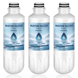 LT1000P ADQ747935 Water Filter 6-Month Replacement for LG LT1000P/PC/PCS ThinQ Water Filter AGF80300704,LRFS28XBS,LRFLC2706S,LRMXS2806S,LMXS28626S,LFXS26973S,LFXC22526S,3 Combo Set