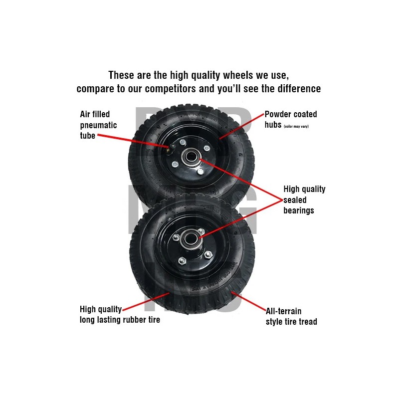 BYP-TW Adjustable Kids YAMAHA PW50 TRAINING WHEELS- ALL YEARS- ADJUSTABLE