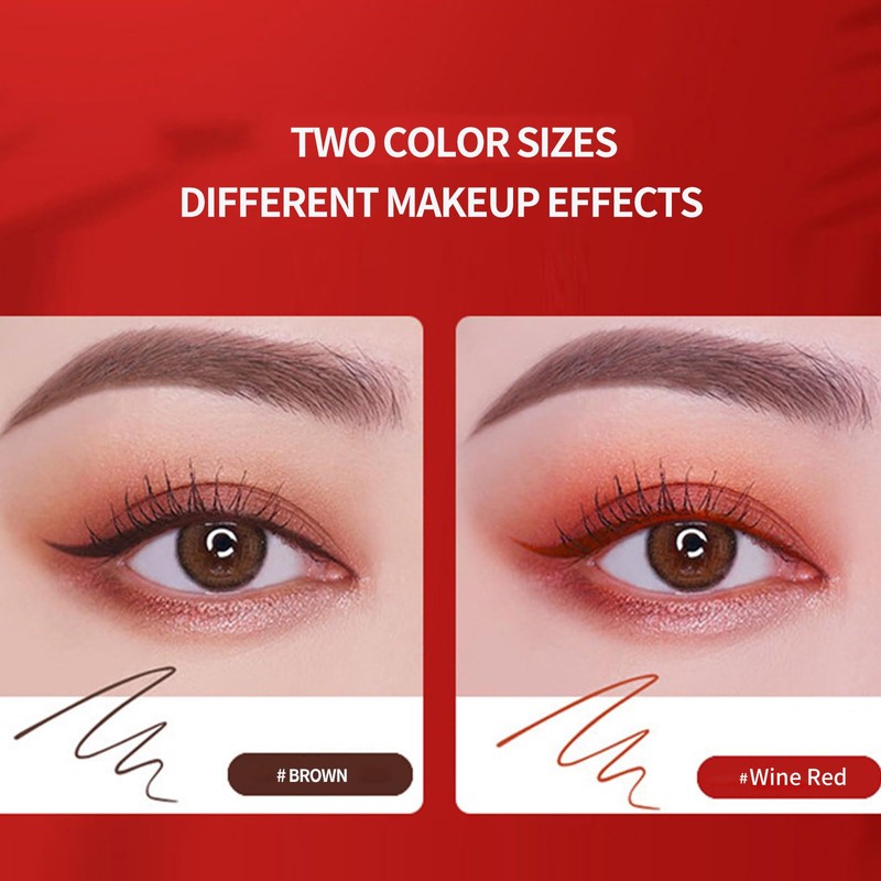 BLUE LOVE Waterproof Liquid Eyeliner Pen - Long Lasting Smudge