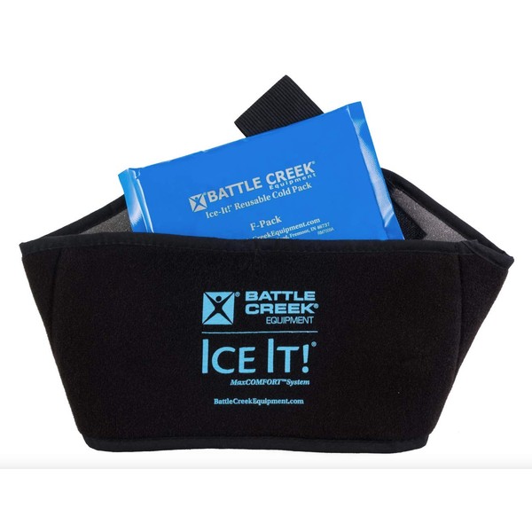Ice It! MaxCOMFORT System, Cold Comfort Therapy, Neck/Jaw/Sinus Wrap