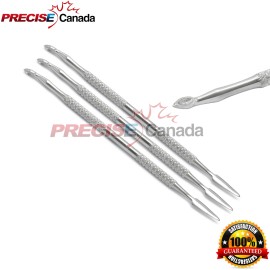 PRECISE CANADA 3 Pcs Dental Lab Roach Wax & Modelling Carvers Roach Surgical Mixing Lab Carver