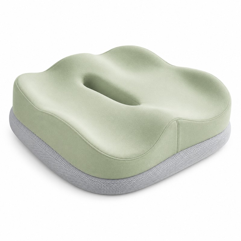 Memory Foam Seat Cushion for Office Chairs – 3D Ergonomic