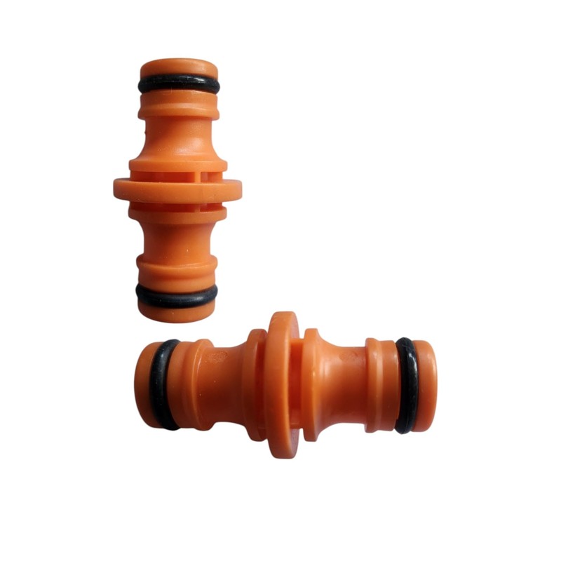 Garden Hose Connector, Double Male Hose End Extender, 2-Pack