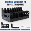 BlackSmith Foam Pistol Rack Handgun Rack Firearm Storage Organizer Revolver