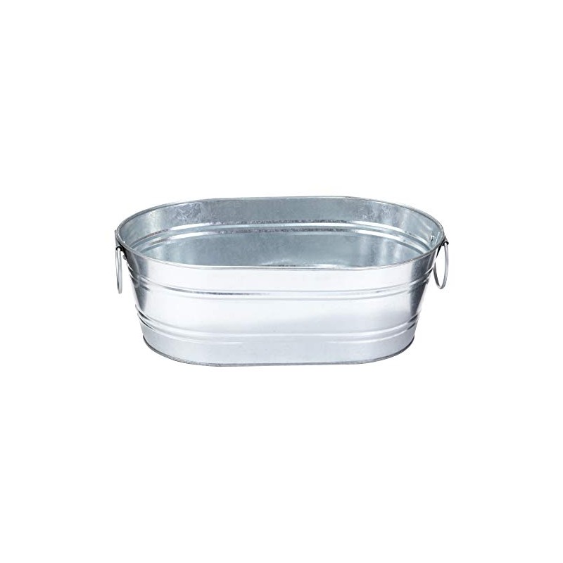 Little Giant Miller Manufacturing Galvanized Oval Tubs Steel Durable Heavy