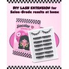 Jiocolor Natural Eyelash Clusters Extensions, 180 Pieces Anime Eyelash Extensions