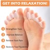 KIYOKI Toe Spacers Toe Separators for Women Men to Correct