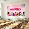 Women's History Month Backdrop Banner Women History Month Celebration Decorations