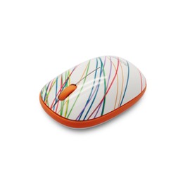 Bornd 2.4GHz Optical Wireless Mouse, Slim-Rainbow (E220 Slim-Rainbow)