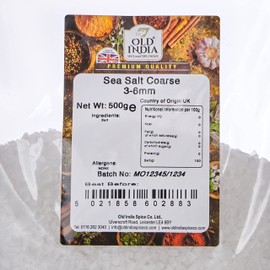 Old India Sea Salt Coarse 3-6mm 500g