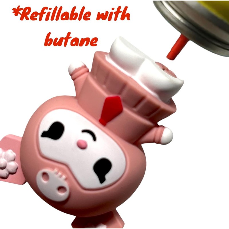 NIVEK Kulomi Y2K Lighter Flame 3D Japanese Keychain Jester Character