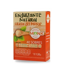 Sobrecitos de Monk: Fruta del Monje en 40 sobres de 3 grs.