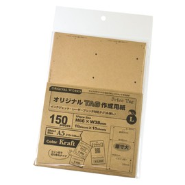 Taka Seal Tag 44-7102 Original Works Printer Compatible L 150 Sheets Craft