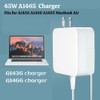 Givehooy 45W Charger Compatible for A1436 A1466 A1465 Mac Book