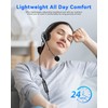 Phone Headset with Microphone 2.5mm Jack, Ultralight Telephone Headset with