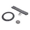 O Ring Chain & Sprocket Black for 1996-1999 Yamaha Blaster