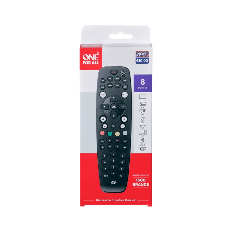 ONE FOR ALL 8 DEVICE INFRAROT