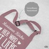 Geschenk mit Namen personalisiert by Shirtracer - Apron - Cooking