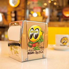 Moon Eyes MOONEYES Rat Fink Rat Fink Collaboration Sticker Sticker Rat Fink x MOON Eye Ball [DM232]