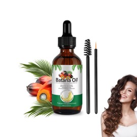 Batana oil,Batana aoilfor hair growt,nti-hair loss,raw Batana oil,100% PURE & NATURAL Wild Growth Hair Oil100%，Botana oiThicker,Adds Shine, and Repairs Damage, Fuller Hair Oil for Healthier, 60ML