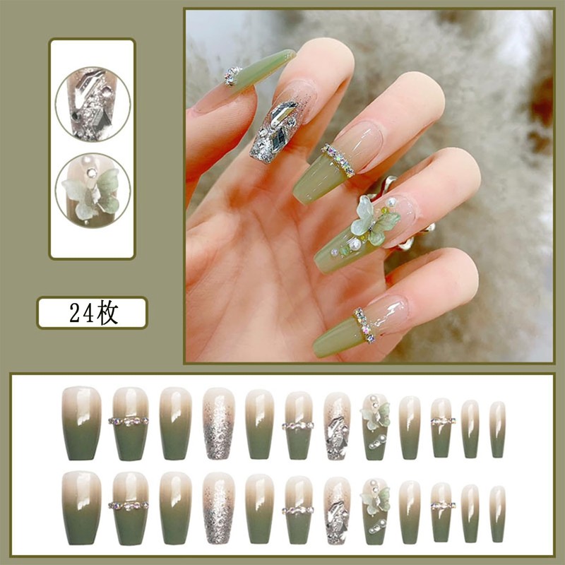 XUZOO Nail Tip, 3D False Nail, Short and Long Nail