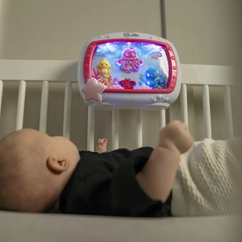 Juguete Musical Para Cuna Sea Dreams Baby Einstein Rosa