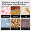 Set of 4 Measuring Spoons, Dosing Spoons Transparent with Scale