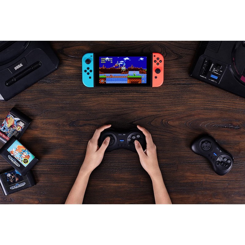 8Bitdo M30 Bluetoothゲーミングコントローラー6ボタンゲームパッド NS Switch Windows Android macOS Steam Respberry