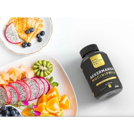 NTRL Health Co. Akkermansia Muciniphila Probiotic Capsules, 60 Veg Capsules, for Gut Health