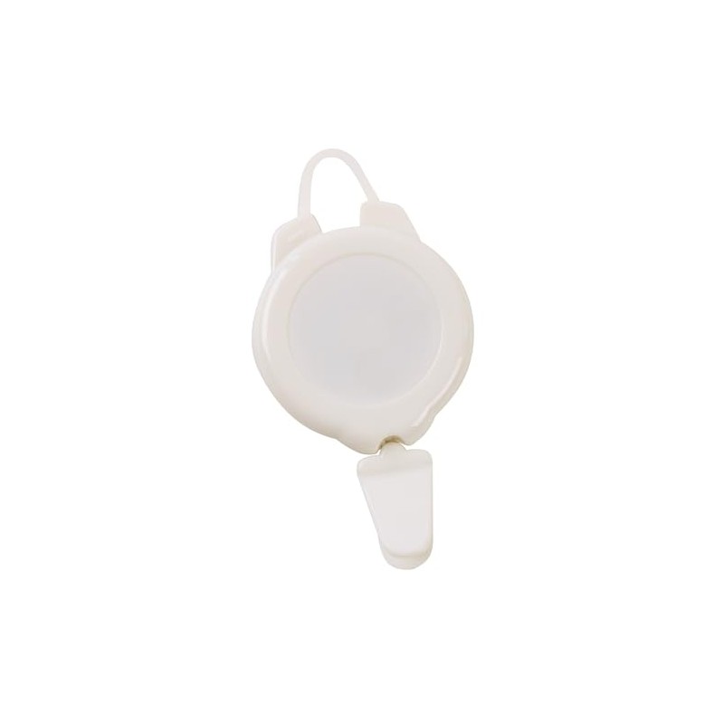 FRANZ MENSCH Quick&Clean Zipper, Plastic, White, Diameter: 4.5 cm, Quick&Clean