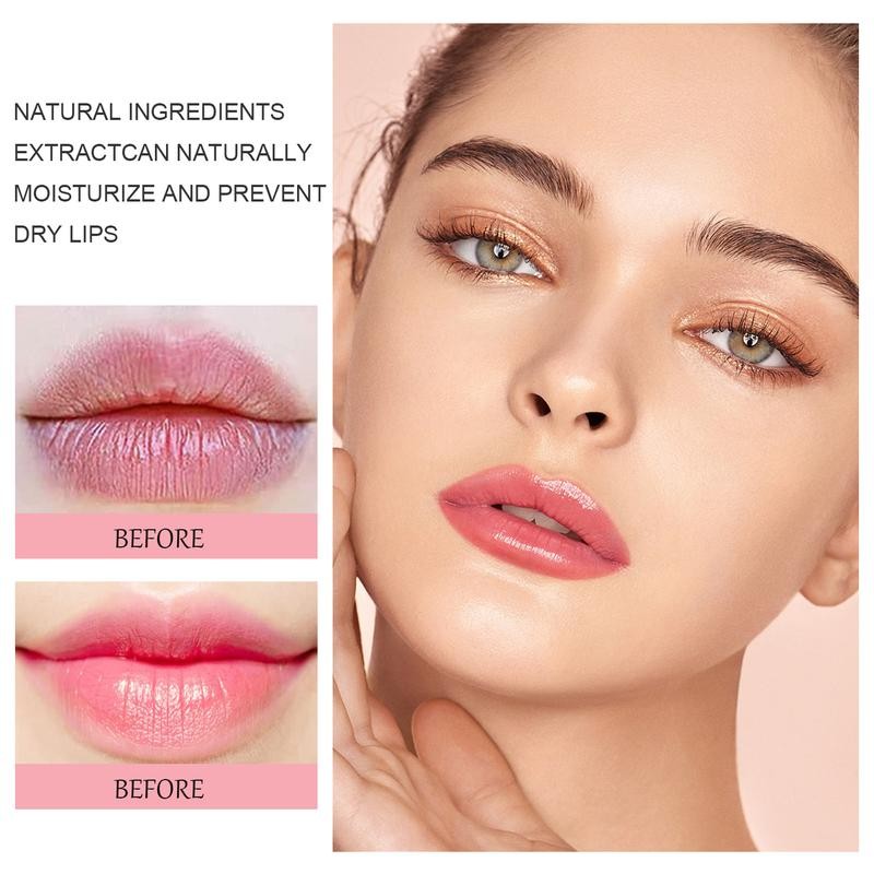 Flower Jelly Lipstick Set Temperature Change Moisturizer Long Lasting Nutritious