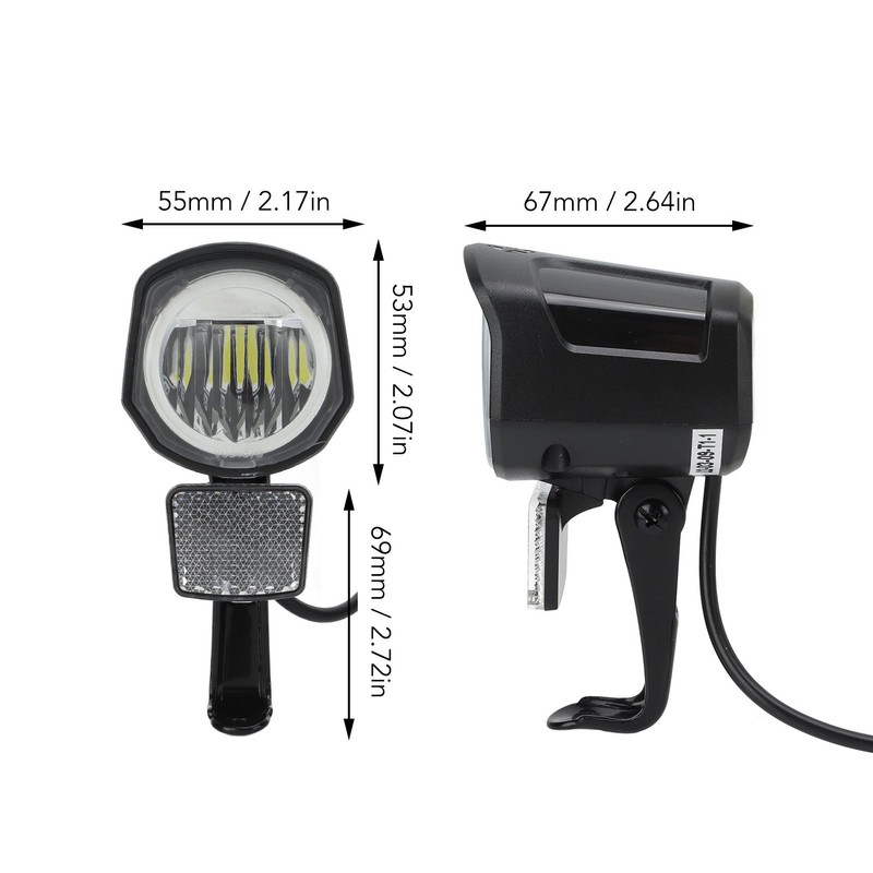 Electric Bike Front Light DC12V to 72V LED Light SM