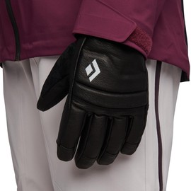 Black Diamond Women's Spark Gloves, Black-Black, S
