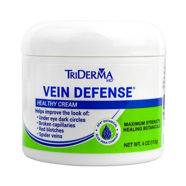 TriDerma Vein Defense Healthy Cream, Helps Improve the look of