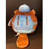 Jazwares/Squishmallows Squishmallow 8" Chip Beaver School Backpack w/beaded "I SQUISH"