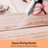 50PCS 4.05'' Epoxy Mixing Nozzle, Static Mixing Nozzle Adhesive Cartridges