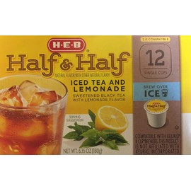 H.E.B. Half & Half Ice Tea and Lemonade single cups (Four Pack)