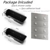 MRPAPA Shower Caddy Wall Mounted, 2 Pack Bathroom Organizer Shelves
